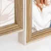 Zestaw ramek na zdjęcia ZEP Kriss 4Q Drewno Brąz Biały 310x340 mm