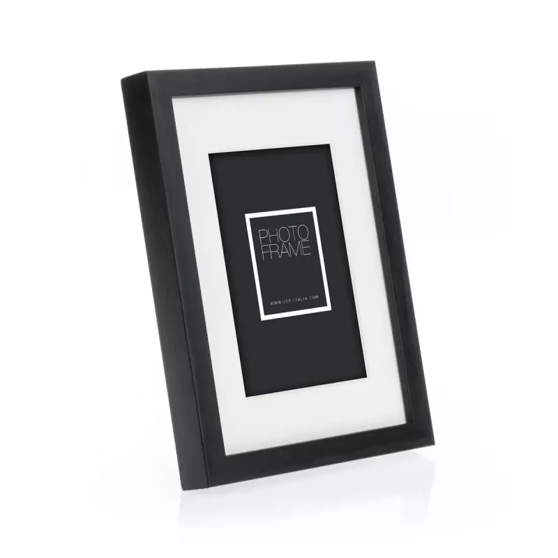 Pojedyncza ramka na zdjęcie ZEP V4568B Czarna Drewniana 170 x 220 mm