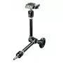 Ramię statywu Manfrotto 244RC Variable Friction ARM z płytką — wysokość 490 mm, 1,11 kg, czarny