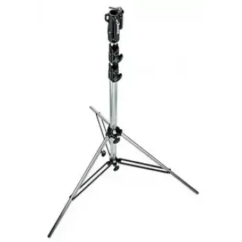 Noga statywu Manfrotto 126CSU — pojedyncza noga, maks. obciążenie 40 kg, maks. wysokość 3,33 m, waga 8,3 kg, srebrna