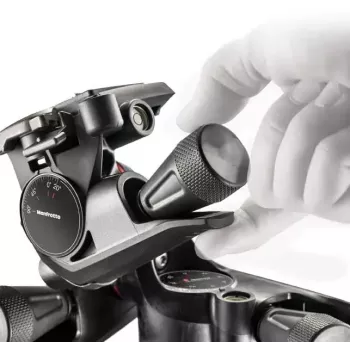 Głowica statywowa Manfrotto MHXPRO-3WG czarna technopolimer 3/8 cala