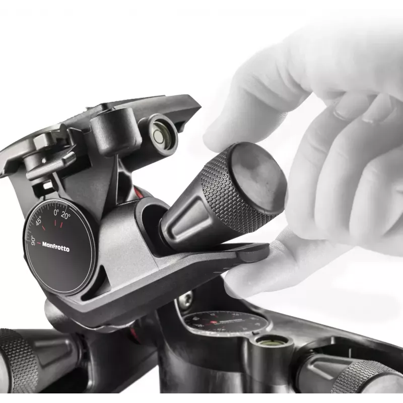 Głowica statywowa Manfrotto MHXPRO-3WG czarna technopolimer 3/8 cala
