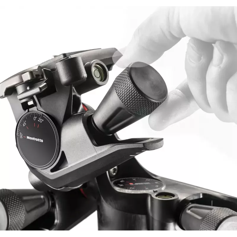 Głowica statywowa Manfrotto MHXPRO-3WG czarna technopolimer 3/8 cala