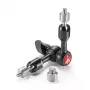 Akcesorium do statywu Manfrotto 244MICRO — Aluminium/Stal, długość 150 mm, udźwig 3 kg, czarny