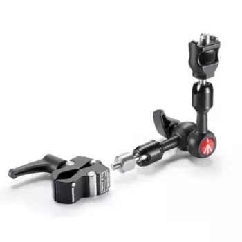 Akcesorium do statywu Manfrotto 244MICROKIT — czarny, gwint 1/4 cala, maks. obciążenie 3 kg