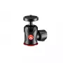 Głowica tripodowa Manfrotto 492 Centre Ball Head Czarno-Czerwona 1/4 cala