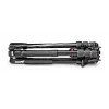 Statyw Manfrotto MVKBFRT-LIVE do aparatów cyfrowych i filmowych 3 nogi Czarny Czerwony Srebrny