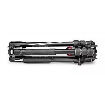 Statyw Manfrotto MVKBFRT-LIVE do aparatów cyfrowych i filmowych 3 nogi Czarny Czerwony Srebrny