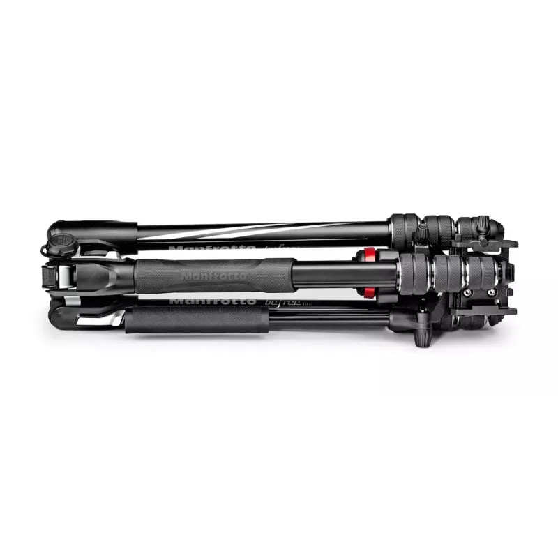 Statyw Manfrotto MVKBFRT-LIVE do aparatów cyfrowych i filmowych 3 nogi Czarny Czerwony Srebrny