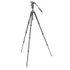 Statyw Manfrotto MVKBFRT-LIVE do aparatów cyfrowych i filmowych 3 nogi Czarny Czerwony Srebrny