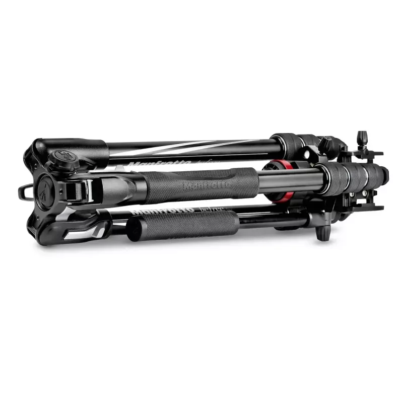 Statyw Manfrotto MVKBFRT-LIVE do aparatów cyfrowych i filmowych 3 nogi Czarny Czerwony Srebrny