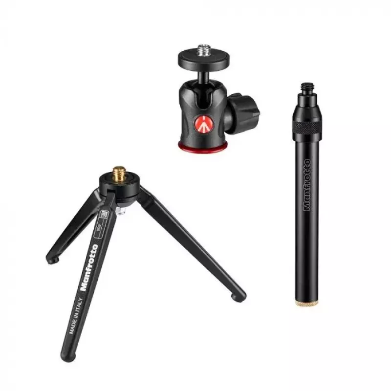 Statyw Manfrotto 209,492LONG-1 3 nogi Czarny 35,5 cm maks. wysokość