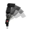 Manfrotto MLH1HS-2 głowica uchylna z zimną stopką, przegubem do lampy i uchwytem na parasol