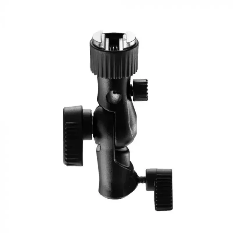 Manfrotto MLH1HS-2 głowica uchylna z zimną stopką, przegubem do lampy i uchwytem na parasol