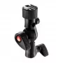 Manfrotto MLH1HS-2 głowica uchylna z zimną stopką, przegubem do lampy i uchwytem na parasol