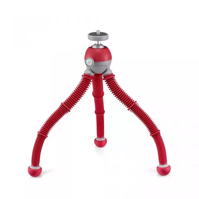 Tripod Joby PodZilla Czerwony 3 nogi udźwig 1 kg wysokość 25 cm