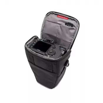 Pokrowiec nerkowy Manfrotto MB MA3-H-M uniwersalny czarny z paskiem na ramię
