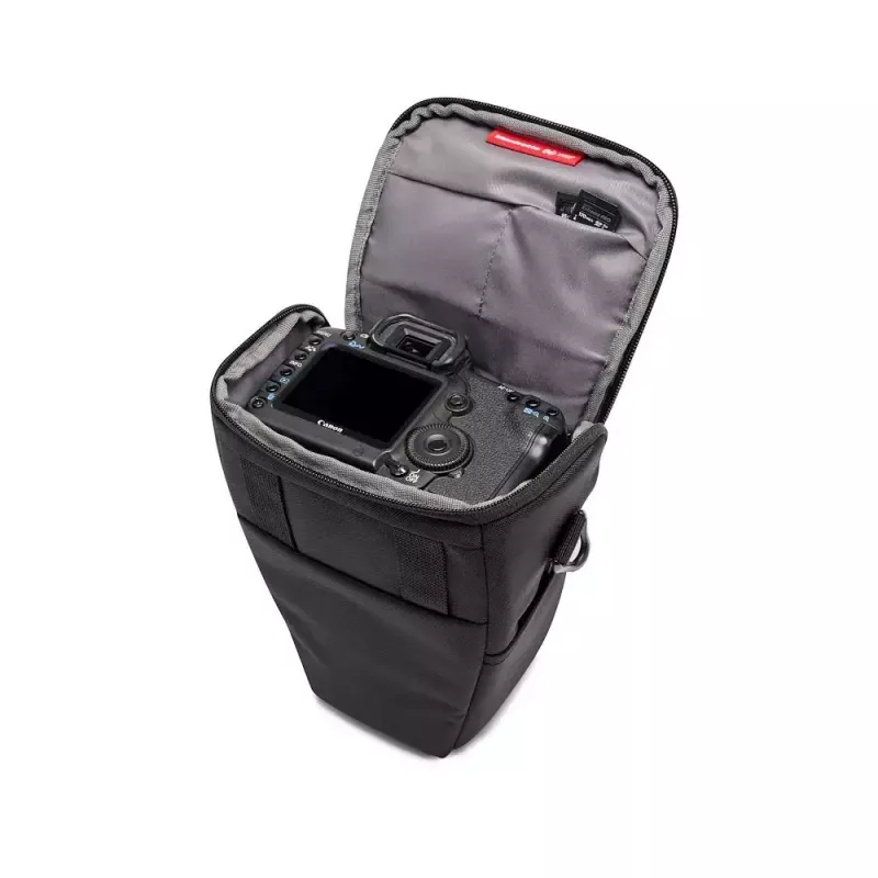 Pokrowiec nerkowy Manfrotto MB MA3-H-M uniwersalny czarny z paskiem na ramię
