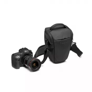 Pokrowiec nerkowy Manfrotto MB MA3-H-M uniwersalny czarny z paskiem na ramię