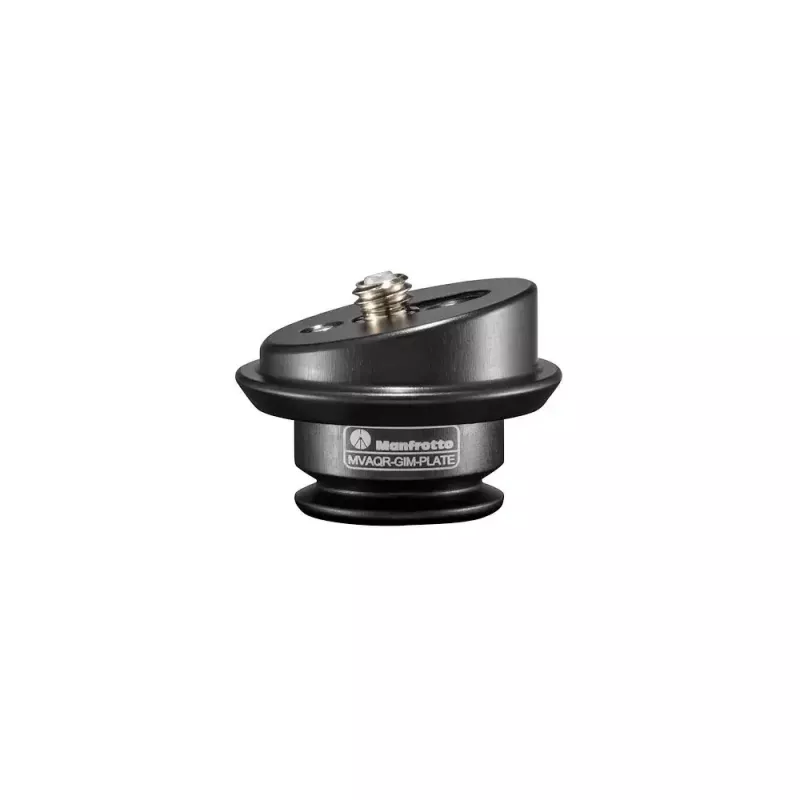 Płyta montażowa Manfrotto MVAQR-GIM-PLATE Aluminium Czarna 50mm x 35mm
