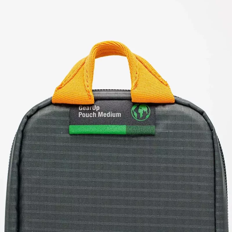 Lowepro Pouch Medium GearUp GL LP37139-GRL Nylon Ripstop Poliester Pomarańczowy Szary 280x45x140mm