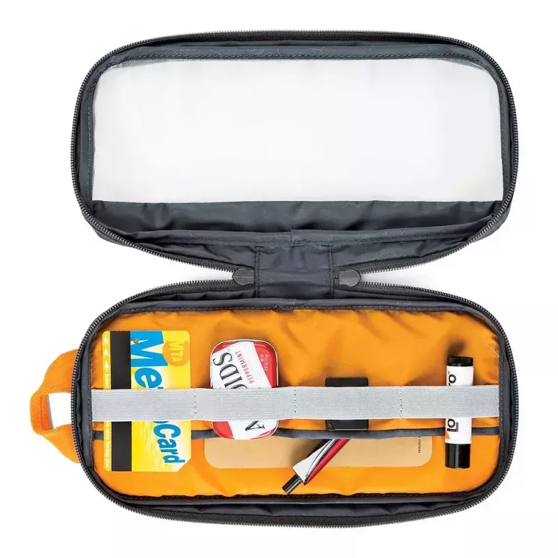 Lowepro Pouch Medium GearUp GL LP37139-GRL Nylon Ripstop Poliester Pomarańczowy Szary 280x45x140mm
