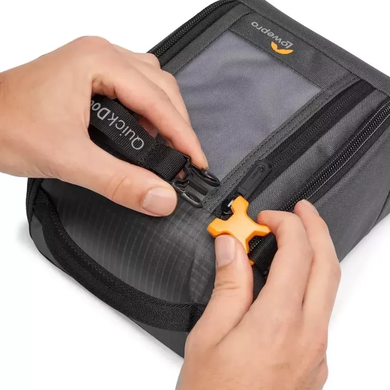 Kompaktowy futerał Lowepro GearUp Creator Box M II Czarno-szary