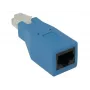 Adapter przejściowy CradlePoint RJ45, niebieski — kabel konsolowy RJ45 na RJ45