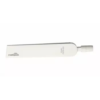 Antena sieciowa CradlePoint 170761-001 — 0,6–6 GHz, biała, kompatybilna z CBA850-1200M-B i W2000