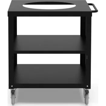 Stanowisko kuchenne na zewnątrz Alfa Forni AC-CKS-KM8080 80×80 cm z wkładem kamado