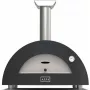 Piekarnik do pizzy Alfa Forni Moderno 2 Pizze Hybrid Ardesia szary – hybrydowy piekarnik do pizzy nablatowy, 2 pizze
