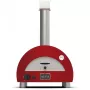 Przenośny piec do pizzy Alfa Forni FXMD-PT-GROA-DE Antique czerwony — zewnętrzny przenośny piec do pizzy