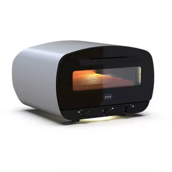 Piekarnik elektryczny do pizzy Alfa Forni URBE Light szary 1 Pizza, pojemność na jedną pizzę, model elektryczny