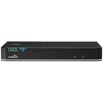 Router bezprzewodowy CradlePoint E300C-18B z NetCloud Enterprise Branch — Wi‑Fi 6 dwuzakresowe, 10GbE, 4G LTE, 5x RJ‑45