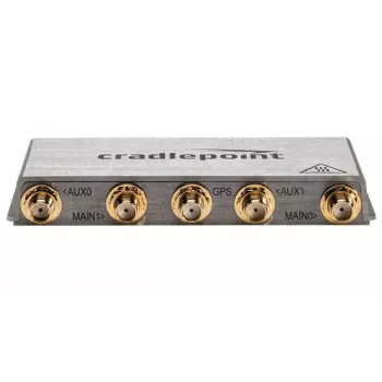 Modem CradlePoint MC400 — modem komórkowy, upstream 5,76 Mbps, downstream 42,2 Mbps, 256‑QAM, srebrny, 104 g