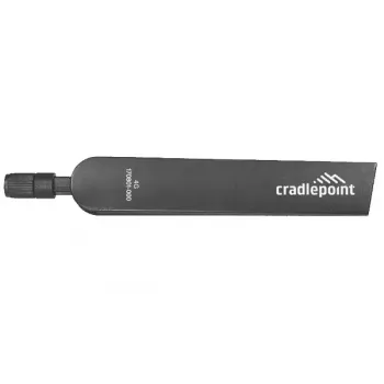 Antena sieciowa CradlePoint 170801-000, złącze SMA, 0,6–6 GHz, 180 mm, węgiel drzewny
