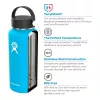 Hydro Flask 32oz Wide Mouth Stainless Steel Czarny W32BTS001