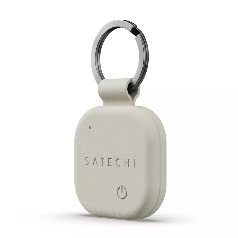 Zawieszka na klucze Satechi ST-LKCFW — biała, 34×34×9 mm, 1 szt.