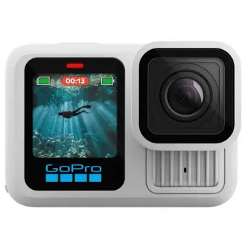 Kamera akcji GoPro HERO13 Czarny — 5.3K Ultra HD, matryca CMOS 27,6 MP, 240 kl./s, Wi‑Fi, GPS, wbudowany wyświetlacz LCD, dźwięk stereo