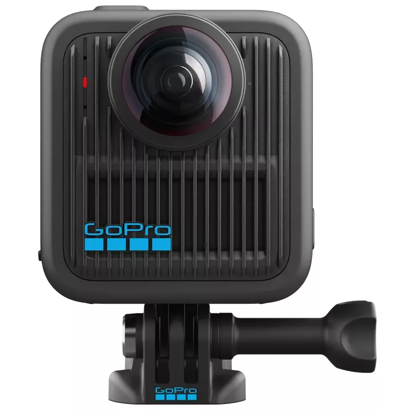 Kamera sportowa GoPro MAX2 z 8K Ultra HD, matrycą 29,5 MP, 100 kl./s, wyświetlaczem LCD, GPS, Wi‑Fi — zestaw akcesoriów