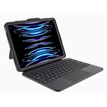 Etui z klawiaturą DEQSTER Prime do 11-calowego iPada Air — ochronne etui ze zintegrowaną klawiaturą