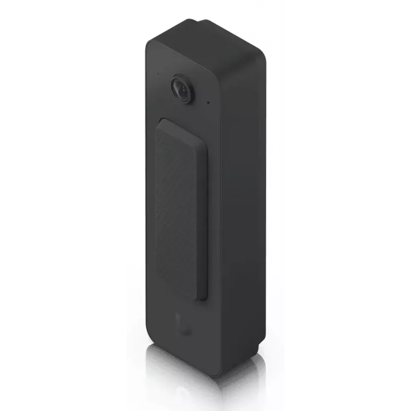 Doorbell UBIQUITI Doorbell Lite Czarny — przewodowy wideodomofon PoE, 5 MP, 2560×1920, IPX5, obudowa metalowo-poliwęglanowa