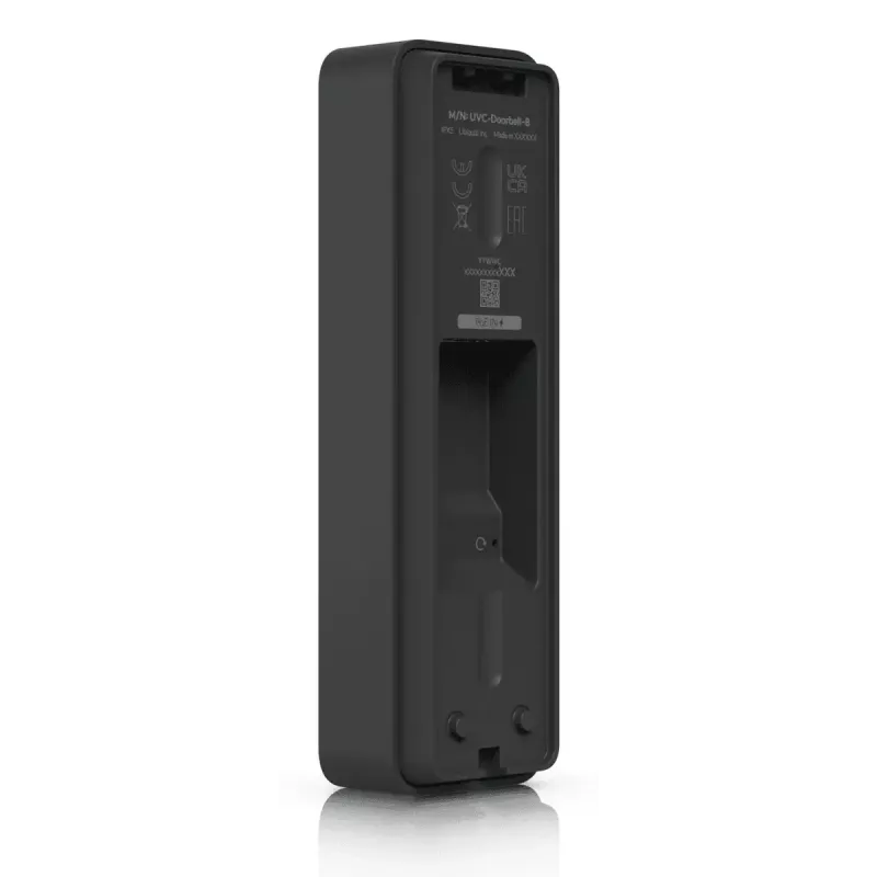 Doorbell UBIQUITI Doorbell Lite Czarny — przewodowy wideodomofon PoE, 5 MP, 2560×1920, IPX5, obudowa metalowo-poliwęglanowa