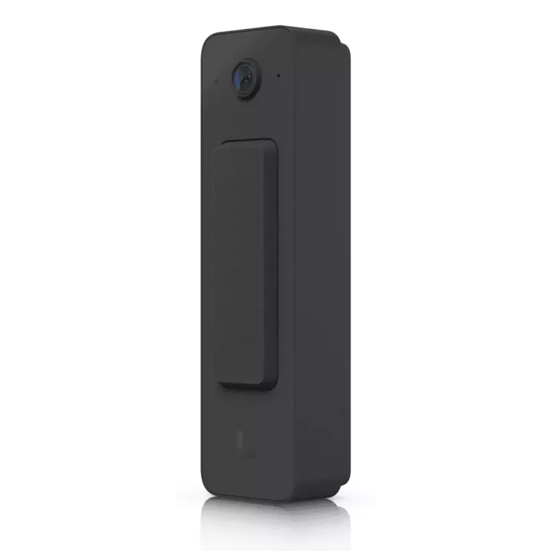 Doorbell UBIQUITI Doorbell Lite Czarny — przewodowy wideodomofon PoE, 5 MP, 2560×1920, IPX5, obudowa metalowo-poliwęglanowa