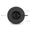 Kamera IP bezpieczeństwa UBIQUITI UVC-G6-Pro-Turret-B — 3840×2160, 1/1.2 cala CMOS, zoom optyczny 2.36×, PoE+, sufit/ściana, wewnątrz/na zewnątrz
