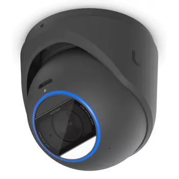 Kamera IP bezpieczeństwa UBIQUITI UVC-G6-Pro-Turret-B — 3840×2160, 1/1.2 cala CMOS, zoom optyczny 2.36×, PoE+, sufit/ściana, wewnątrz/na zewnątrz
