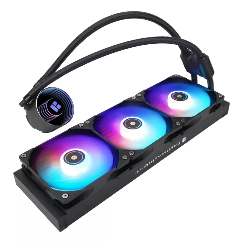 Chłodzenie cieczą typu all-in-one Thermalright Frozen Notte 360 ARGB V2 12 cm czarny