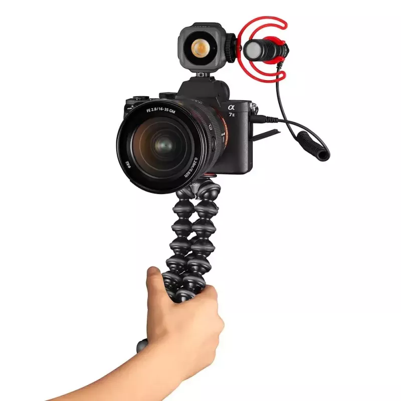 Joby GorillaPod Mobile Vlogging Kit Joby JB01645-BWW 3 nogi 540 g Czarny Czerwony