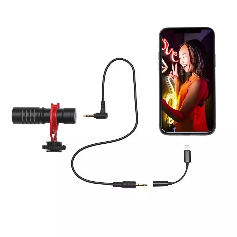 Joby GorillaPod Mobile Vlogging Kit Joby JB01645-BWW 3 nogi 540 g Czarny Czerwony