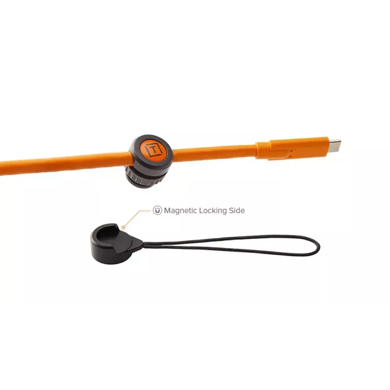 Uchwyt na kabel Tether Tools TetherGuard TG020 uniwersalny czarny pomarańczowy 2 szt.